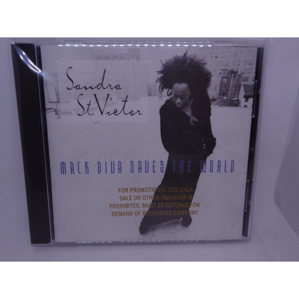 Mack Diva Saves the World by Sandra St. Victor (CD, 1996) Promo Edtion‎ - New